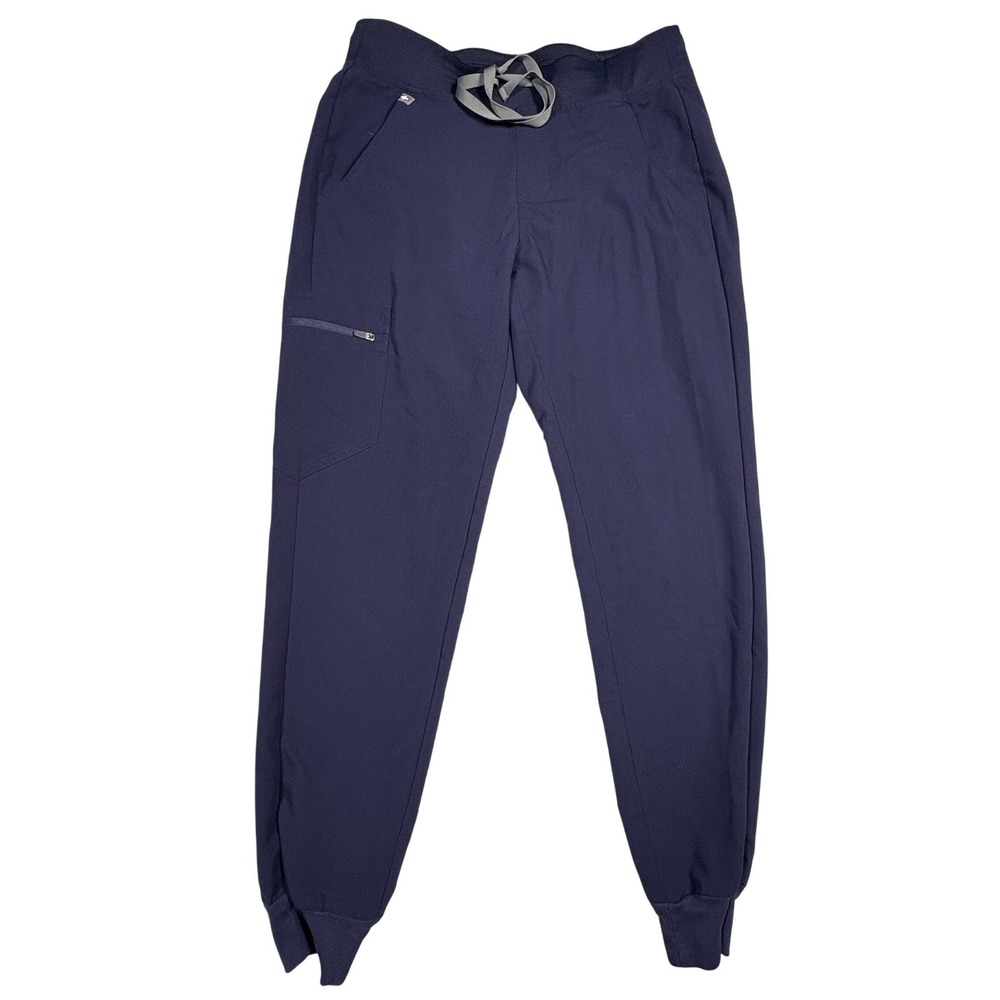 FIGS Technical Collection Navy Blue Scrub Jogger Pants Small W18SW2005